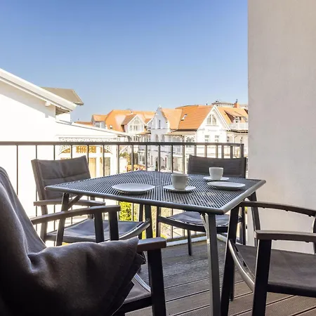 Poseidon Mit Balkon, Strandnah Und Zentral Appartement