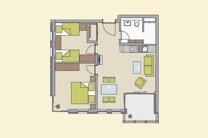 Poseidon Mit Balkon, Strandnah Und Zentral *